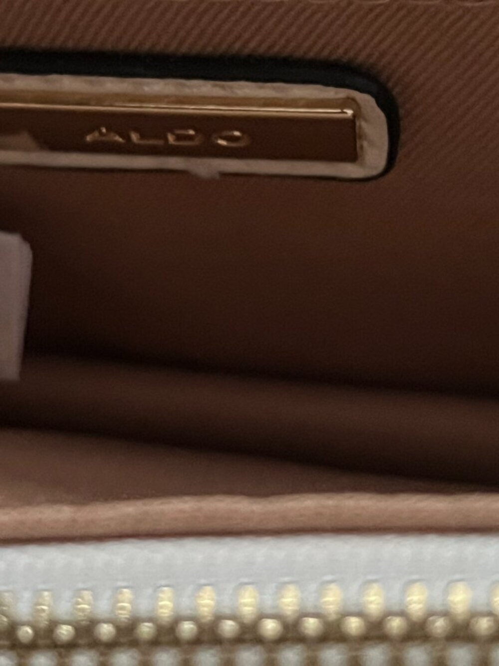 Aldo White Quilted Mini Handbag | $24.99 - Picture 5 of 5